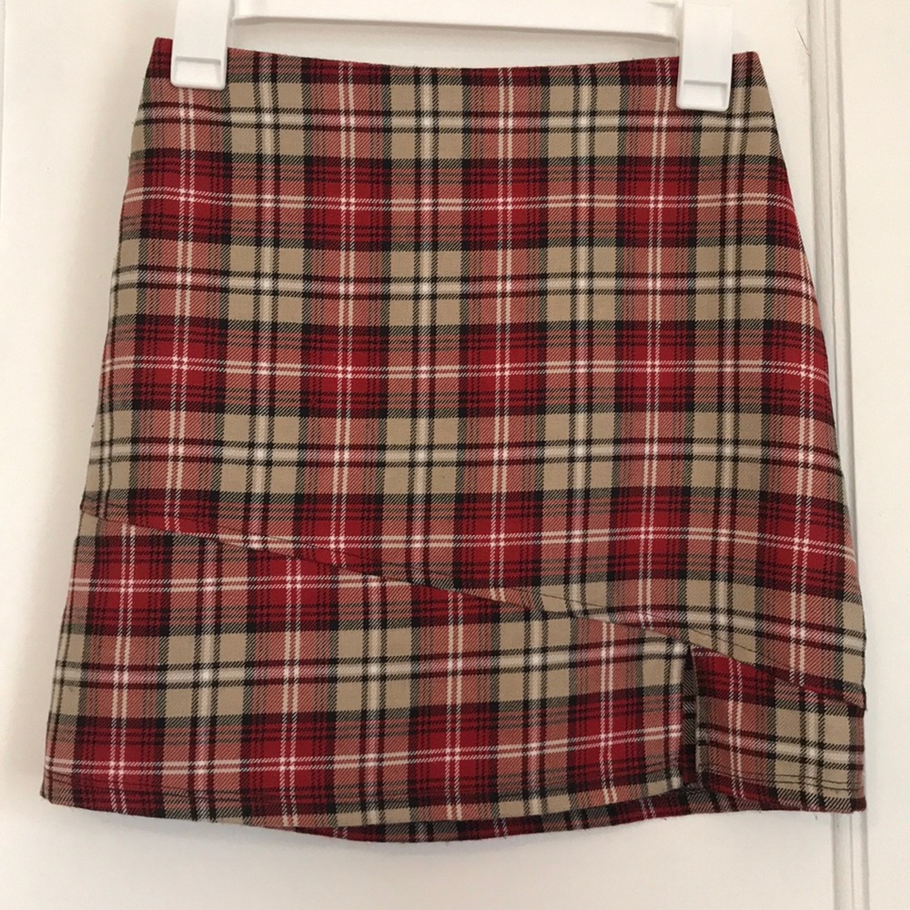 Plaid Skirt